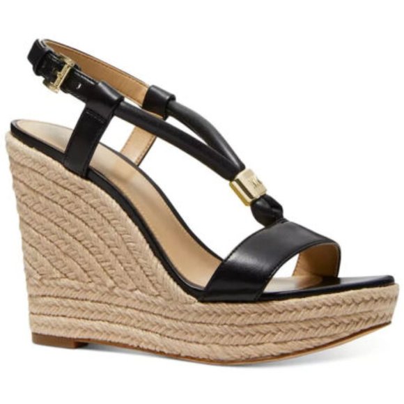 MICHAEL MICHAEL KORS Annie Wedge Sandals - Picture 1 of 3